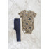 Mikk-Line Wool/Bamboo Leggings (Solid) Wool Blue Nights